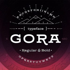 Gora Premium Font Face