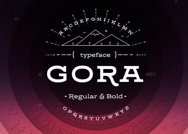 Gora Premium Font Face - Image 1